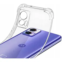 Панель BeCover Anti-Shock для Motorola Edge 50 Fusion Clear (712307) - мініатюра 3