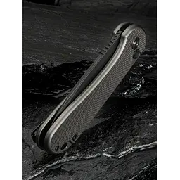 Ніж складаний кишеньковий Civivi Elementum II, (7.5 см) Nitro-V / Aluminum сірий - мініатюра 15