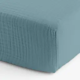 Простирадло на резинці муслін Cosas Azure 200х200х20 см (43Muslin_Sky_200x200x20) - мініатюра 5