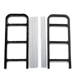 Підставка для взуття Shoe Racks на 3 яруси, полиця для взуття в передпокій — стелаж для зберігання взуття - мініатюра 6