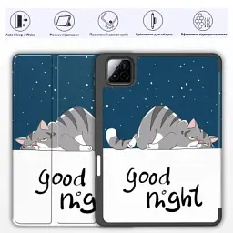 Чохол до планшета BeCover Flexible TPU Mate Xiaomi Pad 8 / 8 Pro 11.2" Good Night (715630) - мініатюра 2