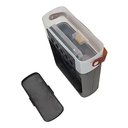 Вентилятор кондиціонер настольный увлажнитель спрей fan USB Type-C 5V 10W 21 × 26 × 9 см 600 мл (7927) - мініатюра 3