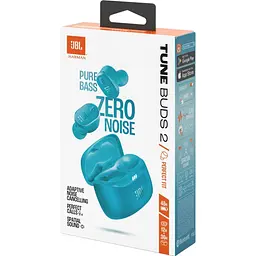 Навушники JBL TWS Tune Buds 2 Turquoise (JBLTBUDS2TQE) - мініатюра 10