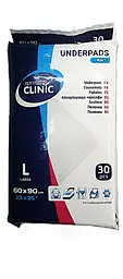 Пелюшка гігієнічна 60*90 Clinic Normal ультра нормал L №30 ( ціна за 1 шт )
