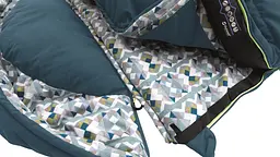 Спальний мішок Outwell Camper/0°C Blue Right (230351) - мініатюра 5