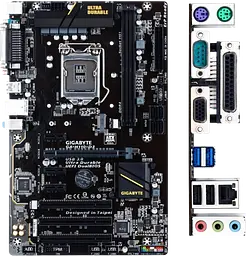 Материнська плата Gigabyte GA-H110-D3 LGA 1151v1 (GA-H110-D3) Б/В - мініатюра 3