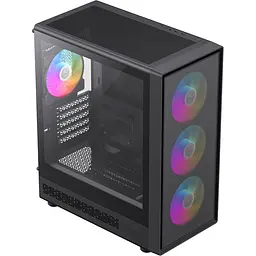 Корпус GameMax Storm 2 M Tempered Glass без БЖ Black (Storm 2 MB) Без БП - мініатюра 2
