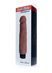 Вибратор No brand Real Skin Multispeed Flesh, 23 см телесный - миниатюра 2