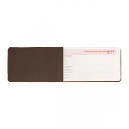 Щотижневик Leo Planner 2027 Bloom 10х17 см інтегральний 128 сторінок коричневий (252788) - мініатюра 5