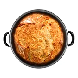 Каструля-Жаровня з емальованої сталі Dutch Oven 26 см 5 л чорна VITRINOR - мініатюра 8