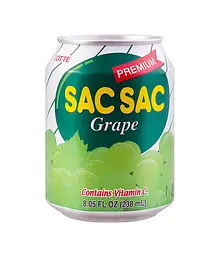 Напій Lotte Sac SAc Grape негазований соковмісний 238 мл