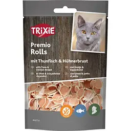 Ласощі для котів Trixie PREMIO Tuna Rolls курка і риба 50 г