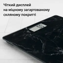 Ваги підлогові цифрові чорні Aurora  ADE BE 1712 - мініатюра 2