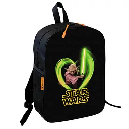 Набір дитячий Yoda Star Wars рюкзак 36х27см сумка-бананка, кружка з принтом для хлопчика (01654) - мініатюра 2