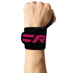Бинти для зап'ясть (кистьові бинти) RDX W2 Gym Wrist Wraps Pink Pro (WAH-W2P) - мініатюра 2