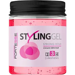 Гель для укладання волосся FORTESSE Styling Gel сильної фіксації 200 мл