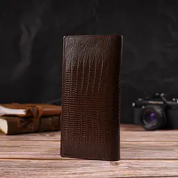 Чоловічий шкіряний гаманець Canpellini 9,2х18,8х1 см acs0025605 - мініатюра 7