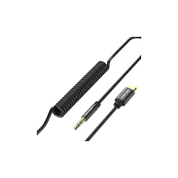 Кабель мультимедійний USB-C to 3.5mm M 1.0m black Vention (BGABF)