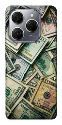 TPU чохол Demsky Dollars для TECNO Spark 20 Pro