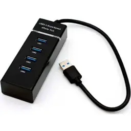 Концентратор Voltronic USB 3.0 to 4xUSB black (NX-UH-303B)