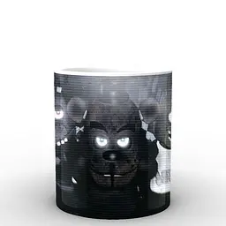 Кухоль GeekLand Five Nights At Freddys П'ять ночей з Фредді постер FN.02.033 330 мл білий - мініатюра 3