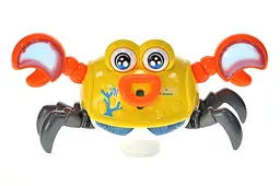 Інтерактивна музична іграшка Краб, що танцює, світлові ефекти Cartoon Crab ZR222, в коробці р.12,2x12,2x13,7 см YG Toys