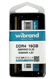 Модуль пам'яті Wibrand DDR4 16GB 3200MHz CL22 SODIMM (WI3200DDR4S/16GB) - мініатюра 3