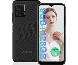 Смартфон Doogee N50S 4/128Gb акб 4200 мАг чорний (6924351669355) - мініатюра 4