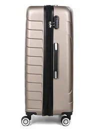 Валіза велика L ABS-пластик Madisson Snowball 03403 78х52х32см 103+17л Шампань - мініатюра 5