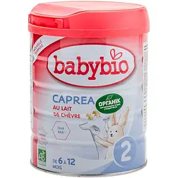 Органическая молочная смесь BabyBio Caprea 2 на козьем молоке 800 г