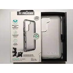 Протиударний чохол із кліпсою Pelican Voyager для Samsung Galaxy S22 (6.1") Clear аналог OtterBox Defender - мініатюра 2