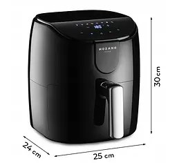 Аерофритюрниця Mozano Active Fryer Silver - мініатюра 4