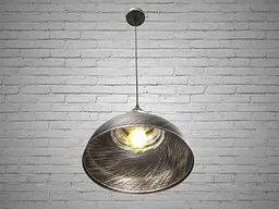 Світильник підвісний E27 Diasha 6858-360-BK-SV Loft 113 см, 40W, металевий каркас, сучасний стиль для дому - мініатюра 2