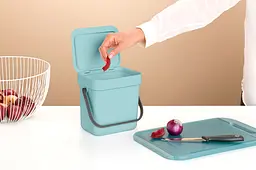 Відро сміттєве Brabantia Sort&Go, м'ятний, 3 л (209826) - мініатюра 3