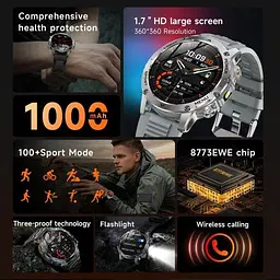 Годинник розумний наручний Smart Power Ulpa Rubber (2 ремінці) - мініатюра 10