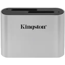 Зчитувач флеш-карт Kingston Workflow Dual-Slot SDHC/SDXC UHS-II (WFS-SD)