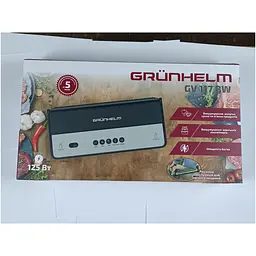 Побутовий вакууматор GV 117 BW GRUNHELM (134146) - мініатюра 6