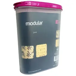 Контейнер пластиковий харчовий Motek з кришкою Modular 2,4 л (MB-13)