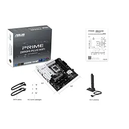 Материнcька плата PRIME Z890M-PLUS WIFI s1851 Z890 4xDDR5 M.2 HDMI DP Wi-Fi BT mATX Asus teh0019003 - мініатюра 3