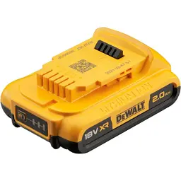 Акумулятор до електроінструменту DeWALT 18V, 2Ah, час заряджання 30 хв, вага 0.4 кг (DCB183_N314783) - мініатюра 4