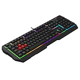 Клавіатура Bloody A4Tech B135N RGB USB Black (B135N (Black)) - мініатюра 4