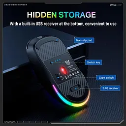 Миша Onikuma CW935 Wireless Black [161286] - мініатюра 10