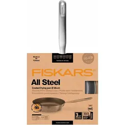 Сковорода Fiskars All Steel матова 26 см (1064744) - мініатюра 7