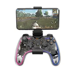 Ігровий бездротовий геймпад HAVIT HV-G180BT RGB Transparent HAVIT (28177-000)