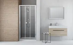 Душові двері Radaway Evo DW 80x200 прозоре скло, хром (335080-01-01) - мініатюра 2