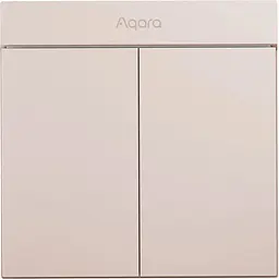 Розумний вимикач Aqara H1M MARS-Tech Pink (ZNQBKG25LM) [107873] - мініатюра 1