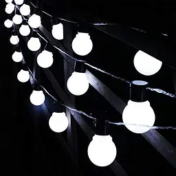 Комплект LED ламп E27 G45 1 Вт холодного світла, 10 шт. - мініатюра 2