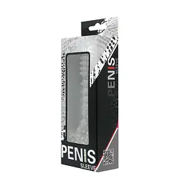 Насадка на пеніс Boss Series Sleeve 14 см прозорий - мініатюра 5