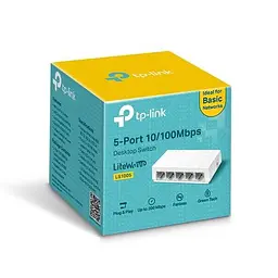 Комутатор TP-LINK LS1005 - мініатюра 2