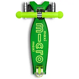 Самокат Micro Maxi Deluxe Neon LED Зелений папуга (MMD232) - мініатюра 5